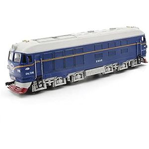 Hoge simulatie 1:87 lichtmetalen diesellocomotief Locomotief met verbrandingsmotor