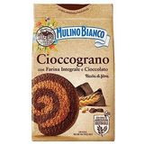 MULINO BIANCO Cioccograno - Italiaanse koekjes gemaakt van volkorenmeel en pure chocolade 330g (Cioccograno, x1)