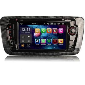 8 Kern 4 + 64 GB Android 13 autoradio voor Seat Ibiza ondersteunt GPS-navigatie draadloze Carplay Android Auto DSP Bluetooth 5.0 A2DP WiFi 4G DAB + 7 inch touchscreen