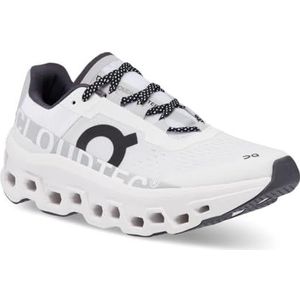 On Dames Cloudmonster Sneaker, Allemaal Wit, 7.5