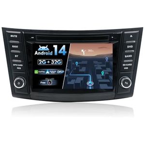 JOYX Android 10 autoradio, geschikt voor Suzuki Swift Ertiga 2011-2017, GPS 2 Din - achteruitrijcamera, externe microfoon, gratis, 2G + 32G, 7 inch, ondersteuning stuurbediening, 4G wifi Bluetooth 5.0, DAB, Carplay
