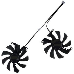2 stuks FY09015M12LPA, grafische koelventilator, voor KFA2 GTX 1660 gtx1660 SUPER X Edition (1-Click OC)
