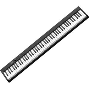 Digitale Piano Vouwpiano 88 Toetsen Elektronische Piano Draagbare Pianotoetsenbordinstrumenten Draagbaar Keyboard Piano (Color : BK)