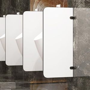 Urinoirscherm Toiletpartitie, Hotel/Openbaar Toilet Waterdicht Urinoirschot, Aan de muur gemonteerde urinoirtoiletpartitie for heren, Urinoirprivacyscherm, for scholen/bars/hotels Urinoirverdeler (Co