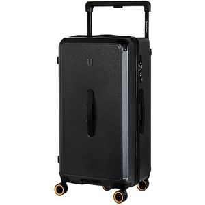 Koffers 26 inch koffers aluminium frame rits bagage met grote capaciteit Brede trolleykoffers met wielen Verdikte handbagage Reisuitrusting