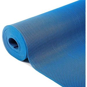 Commerciële Waterdichte Vloermat, Mesh holle deurmat, for keuken, doucheruimte, blauw (kleur: blauw, maat: 200 cm x 350 cm) (Color : 90cmx300cm, Size : Blue)