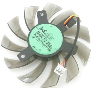 PLD08010S12H T128010SM 75mm 40 * 40 * 40mm 3Pin For GIGABYTE Graphics Card Cooler VGA Cooling Fan(T128010SM-3Pin)