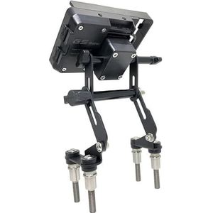 Motorfiets Mobiele Telefoon Houder Navigatie Houder Vervangende Onderdelen Voor F700GS F800GS F700 GS F 700GS F800 GS 2008-2017 (Color : C with USB charging)