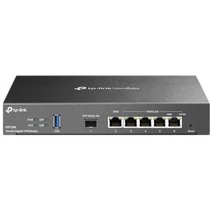 TP-Link Multi-WAN High-Performance Wired VPN-router | Verhoogde netwerkcapaciteit | SPI-firewall | Omada SDN geïntegreerd | Load Balance | Bliksembeveiliging | Beperkte levenslange bescherming