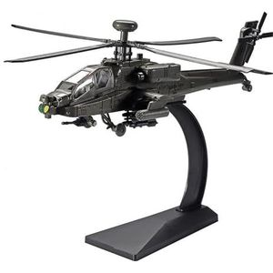 De Jongens Speelgoed Bureau Cadeaus Voor Mannen Alleen Thuis 1/64 Schaal Apache Helikopter Diecast Legering Model Verzamelspeelgoed Geschenken/Kinderen
