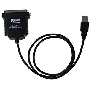 Remingtape New Parallel Port DB36 Printer USB Express Card Converter Adapter Zwart