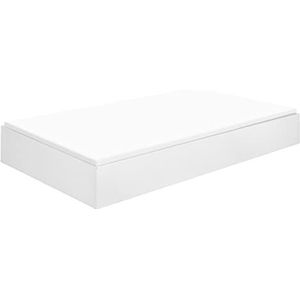 Babyletto Universele Twin Opslag Trundle Bed in Wit