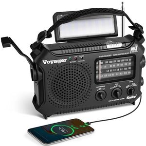 Kaito Electronics KA500 draagbare radio (draagbaar, analoog, AM, FM, SW, 87 – 108 MHz, 520 – 1710 kHz, 3200 – 22000 kHz)