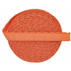 BH-band elastiek 3/8"" 1/2"" 5/8"" 10mm 13.0mm 15mm Pluche schouderband Ondergoed Lingerie Naaiwerk Afwerking 2 5 10 Yard-Herfst Oranje-15mm-10 Yards