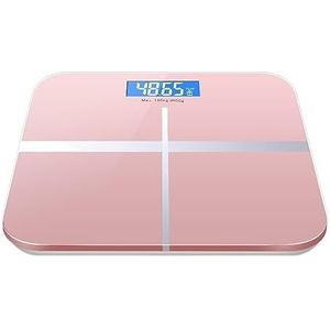 Badkamerweegschaal Slimme Weegschaal LED-display 180 Kg Digitale Vloerweegschaal Nauwkeurige Elektronische Weegschaal For Thuis Gemakkelijk Te Gebruiken(S5(USB))