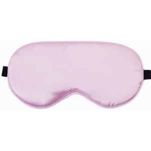 UYFRD Slaapmasker zijden oog droom nacht masker cover zachte ontspannen ogen bandage slapen blinddoek voor vrouwen mannen nacht dutje ontspannen dutje (roze)