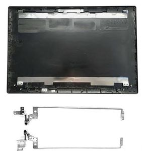 WANGHUIH LCD-achterdeksel + scharnieren, compatibel met Lenovo IdeaPad 330-15ICH 330-15IKB 330-15ISK 330-15IGM-serie (A+H)