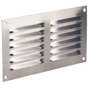 Renson 438 - Roestvrij stalen buitenluchtrooster - Renson - 250 x 100 mm
