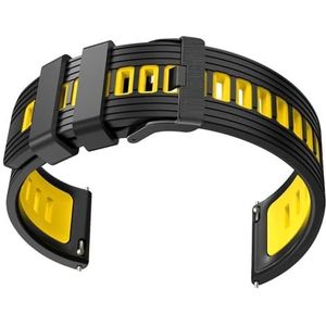 dayeer Siliconen horlogebanden voor TicWatch Pro 3/3 GPS LTE 2020 S2 E2 Horlogeband Armband Polsbandjes (Color : Style H, Size : For Ticwatch Pro)