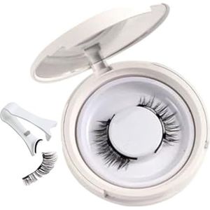 Krafty Magnetic Eyelashes Magnetische wimpers Herbruikbare magnetische wimpers met applicator Gemakkelijk te dragen en te verwijderen(Simple,1pcs)