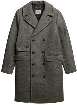 Superdry - Merchant Store - Tussenjas - Grijs - Klassieke Mantel