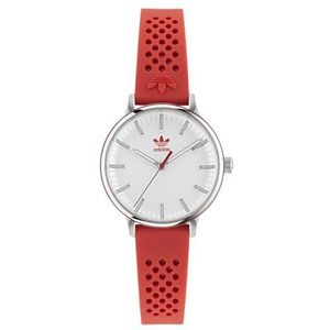 adidas Red Silicone Strap Watch (Model: AOSY230292I)