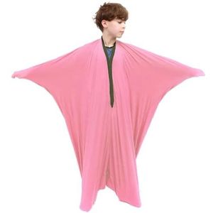 TRQQWEQQ Body Sock Sensory Volwassenen 3-18 Sensorische Sokken Full-Body Wrap Stretchy Body Sox om stress te verlichten voor jongens meisjes met sensorische verwerkingsstoornis (roze, XL/XL)