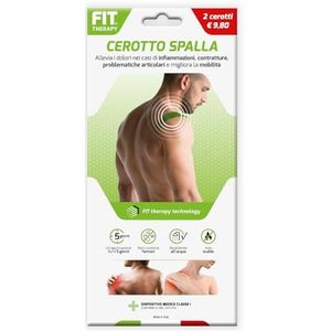 Fit schoudersteun 2 pleisters - Fit Therapy Patch