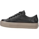 Paul Green Sneaker 4790-522, glad leer, zwart, dames, zwart, 37.5 EU