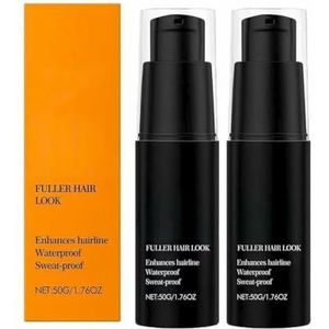 Lefron Hair Concealer, Magic Hair Concealer, Bedekt Direct Grijze Uitgroei, Waterdicht Voor Langdurige Dekking, Licht En Niet Zwaar, Droogt Snel, Voor Dunner Wordend Haar,2pcs