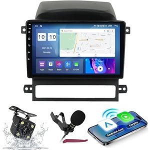 Android 14 Autoradio Navi voor C-hevrolet Captiva (2008-2012) 9 ""Schermradio met draadloze carplay Android Auto GPS Navigatieondersteuning Bluetooth 5.0 HIFI FM 5G-WiFi SWC MIC,M150s