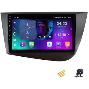 ZARAPLUS Android 13 Autoradio MP5-Speler Met Navigatie 9-inch multimediasysteem Voor Seat Leon 2005~2012 Touchscreen Car Stereo Voor 4G/WIFI/FM RDS/SWC/DSP/Android Auto/Carplay,NF2
