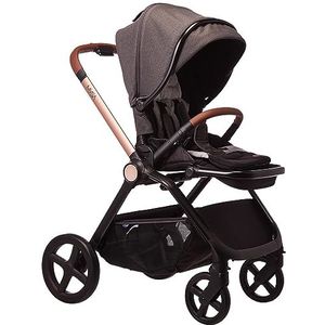 kinderwagen MYSA BLACK SATIJN CHICCO