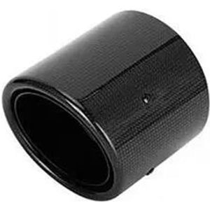 eindpijp Auto Uitlaat Systeem Demper Pijp Tip Krul Zwarte Roestvrijstalen Dempers Decoraties Voor Suzuki Voor Swift 2018 2019 2020 uitlaat(C)