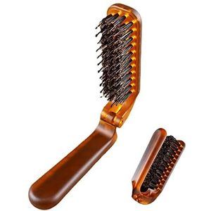 Opvouwbare Haarborstel, 3,74 Inch Zakformaat Opvouwbare Haarborstel, Draagbare Reisopvouwbare Haarborstel Opvouwbare Draagbare Zakhaarborstel Voor Dames Heren Kinderen Met Krullend Of Steil Haar
