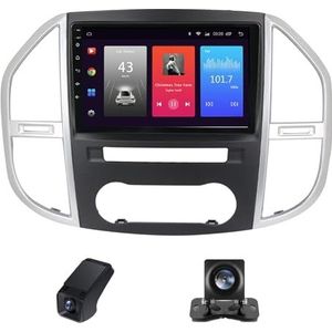 Android 13 Autoradio geldt voor Mercedes Benz Vito 3 W447 2014-2020 9 inch Touchscreen Autoradio met Wireless Carplay Android Auto Navi GPS Bluetooth/4GLTE 5GWIFI RDS Radio AM/FM(NF-1)