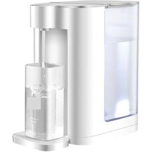 Instantheetwaterdispenser, 2.8L Instant Verwarming Water Dispenser Elektrische Pomp 2000W 3s Snelle Warmte Dispensador Fles Dispenser Slimme Waterkoker huishoudelijke apparaten(White)