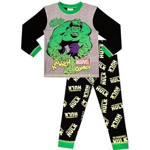 Marvel - The Incredible Hulk Crash Krunch - Pyjama Set - Zwart