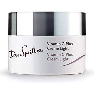 Dr. Spiller - Vitamine C-Plus Crème Light | Intensief gladmakend effect | Voor een uitgepowerde huid | Met vochtbindend hyaluronzuur |