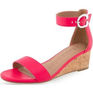 Aerosoles Willis Wedge sandaal voor dames, Virtual Pink Pu, maat 36,5 UK, Virtueel Roze Pu, 6.5 UK Wide