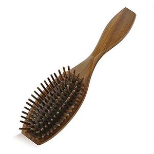 Natuurlijke sandelhout Airbag massage haar Kam haar bursh met Natuurlijke Hout Aromatische Geur 100% Handgemaakte Premium Kwaliteit Hoofdhuid massage borstel 1 st
