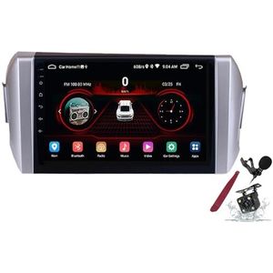 Android 15 autoradio voor T-oyota Innova 2 LHD/RHD (2015-2022) 9 inch 2K touchscreen 2000 * 1200 Android hoofdunit multimediaplayer met Carplay GPS-navigatie BT 5G WiFi DSP SWC,Y3