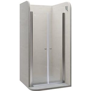 i-flair 90cm - verstelbereik van 88-92cm, hoogte: 195 cm, douchescherm, douchedeur gemaakt van 6mm veiligheidsglas met nanocoating