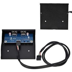 BROLEO USB 2.0 diskettestation frontpaneel, zorgen voor datatransmissie koperdraad diskettestation frontpaneel voor dagelijks gebruik