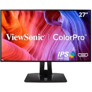 Viewsonic VP Series VP2768 computer monitor 68,6 cm (27") 2560 x 1440 Pixels Quad HD LED Zwart