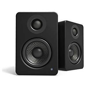 Kanto - YU2MB - Powered Desktop Speakers - Matte Black - 100 Watts