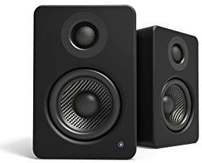 Kanto - YU2MB - Powered Desktop Speakers - Matte Black - 100 Watts