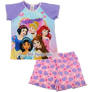 Pyjama van Disney, model Girls Toddler Officiële Disney Princess Character Shortie pyjamaset