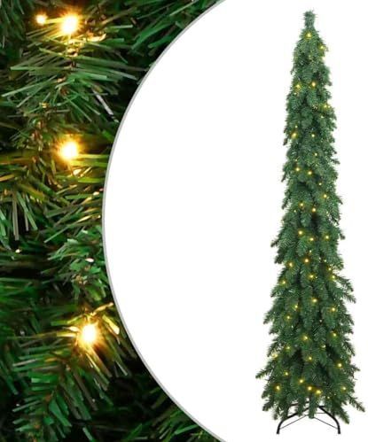 vidaXL - Kunstkerstboom - met - verlichting - 130 - LED's - 210 - cm