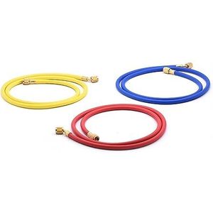 Manometer, Digitale Manometer Refrigeration Electic Refrigerant Meter Set Met 2 stuks Klem Probes(3pcs Hoses 1.5m)